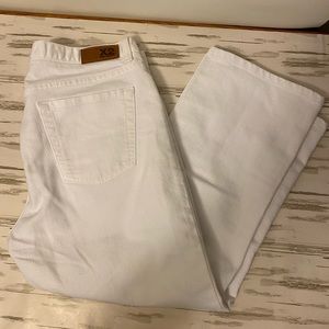 X2 Denim White size 12 Capri pants